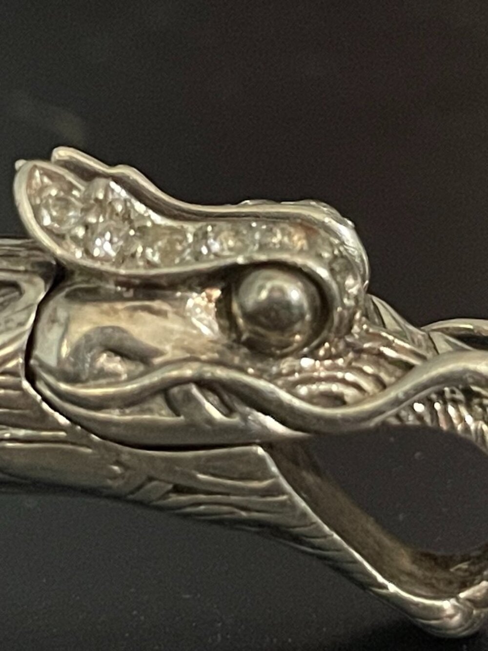 JOHN HARDY NAGA PAVE' BRACELET